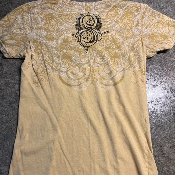 Sinful tattoo Graphic Short Sleeve Tee - Picture 3 of 4